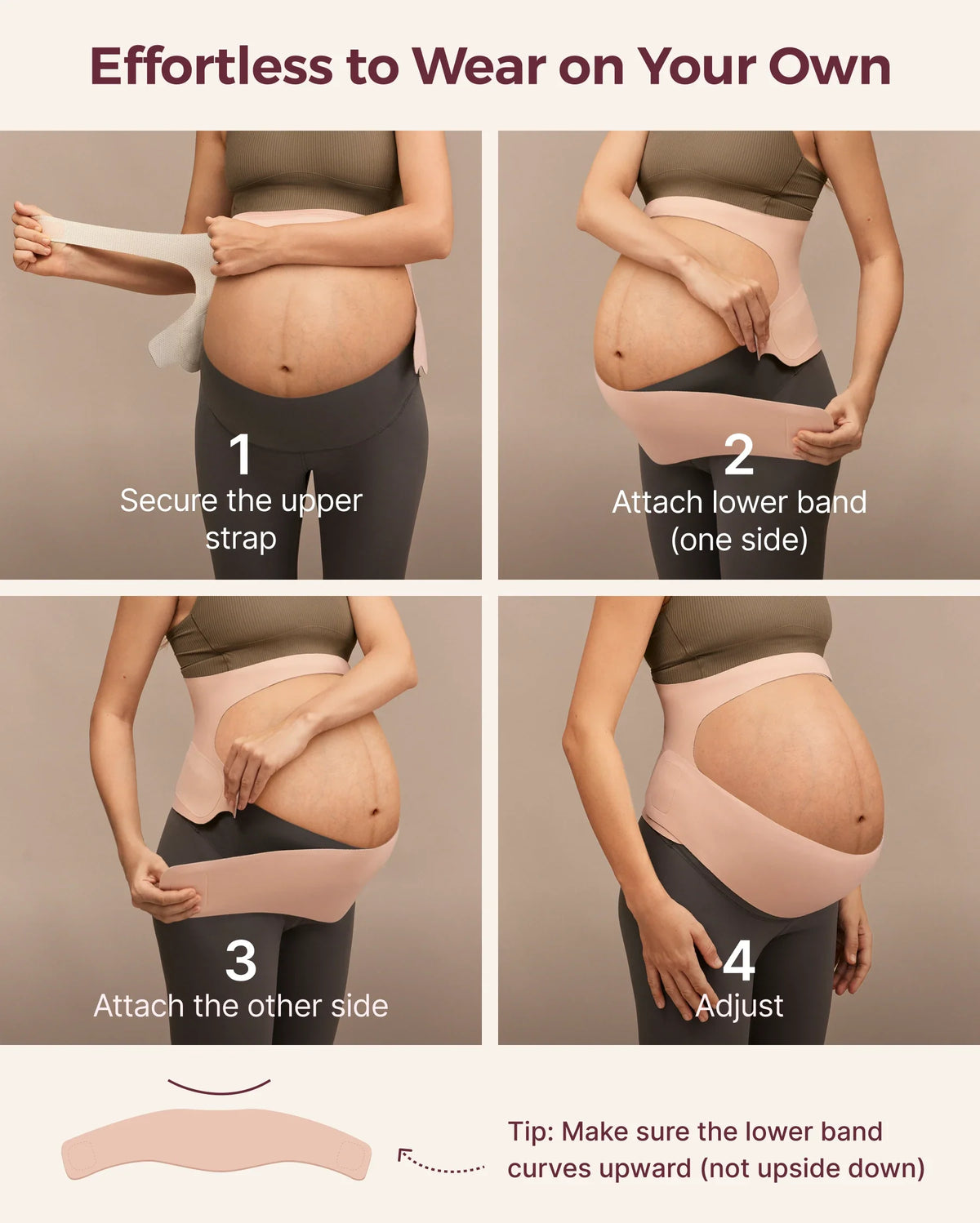 BumpEase Maternity Belly Band