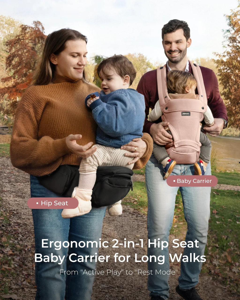 Move2Fit 2-in-1 Hip Seat Carrier