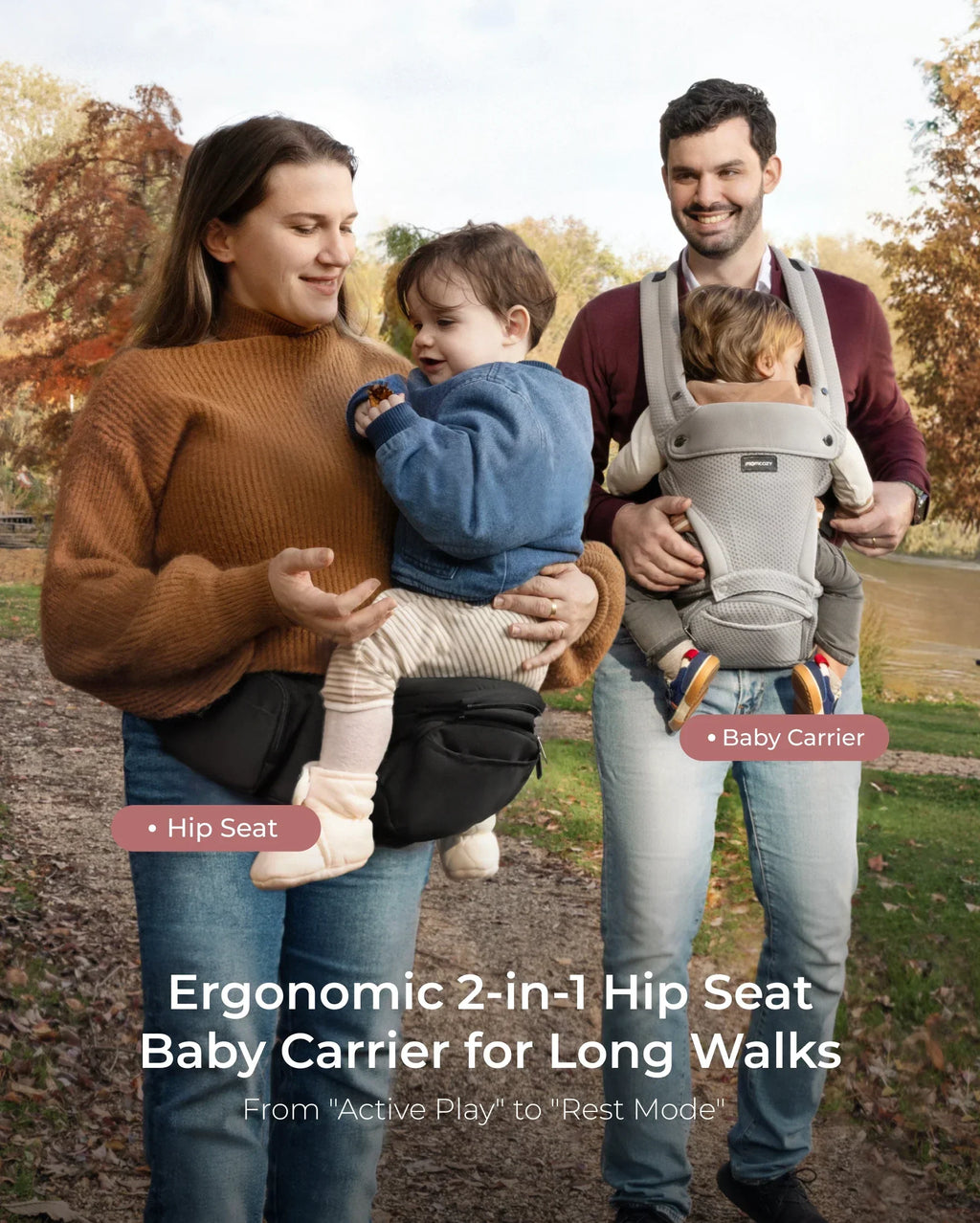 Move2Fit 2-in-1 Hip Seat Carrier