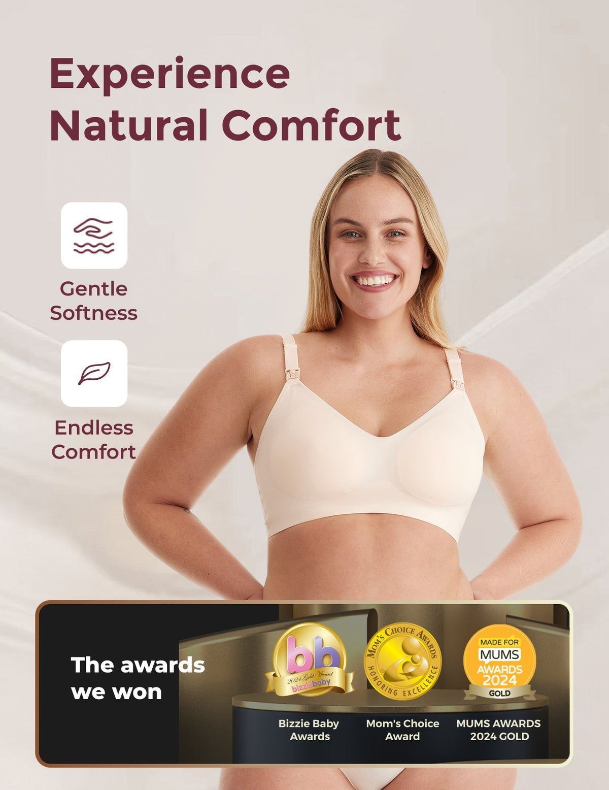 Cloudline Seamless Nursing Bra
