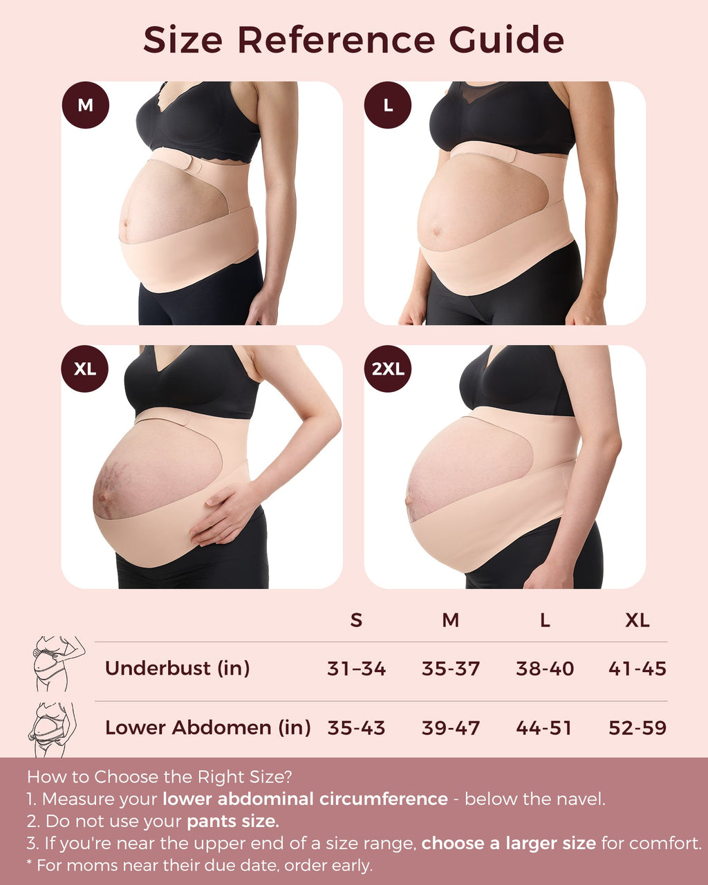 BumpEase Maternity Belly Band