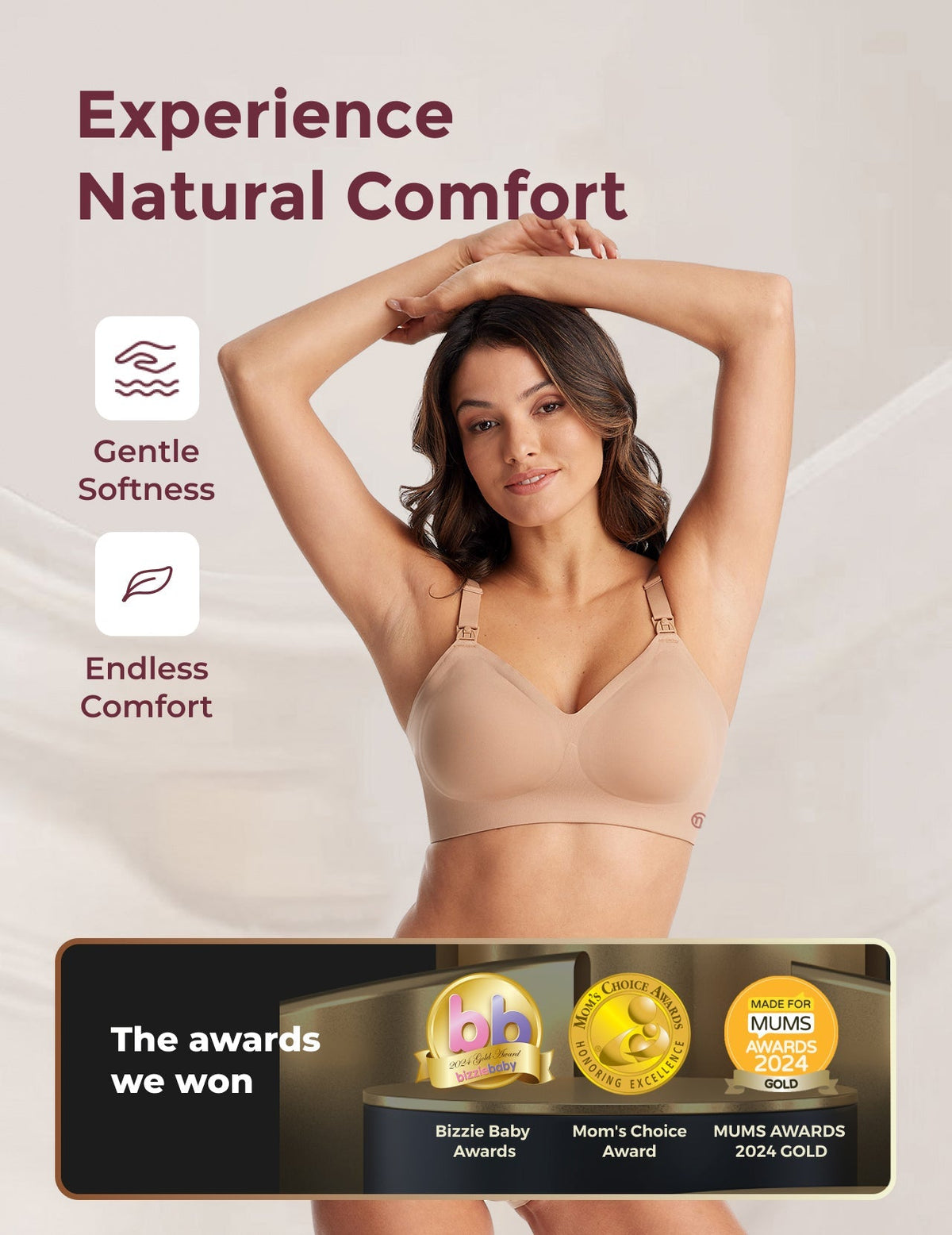 Cloudline Seamless Nursing Bra