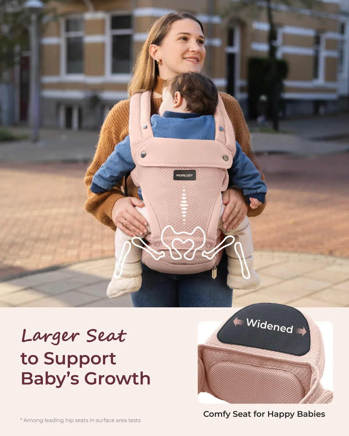 Move2Fit 2-in-1 Hip Seat Carrier