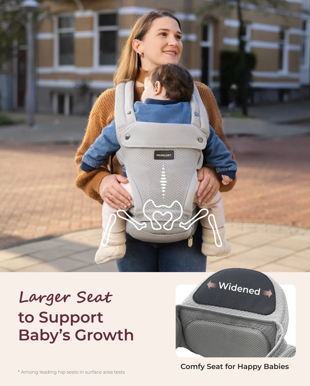 Move2Fit 2-in-1 Hip Seat Carrier