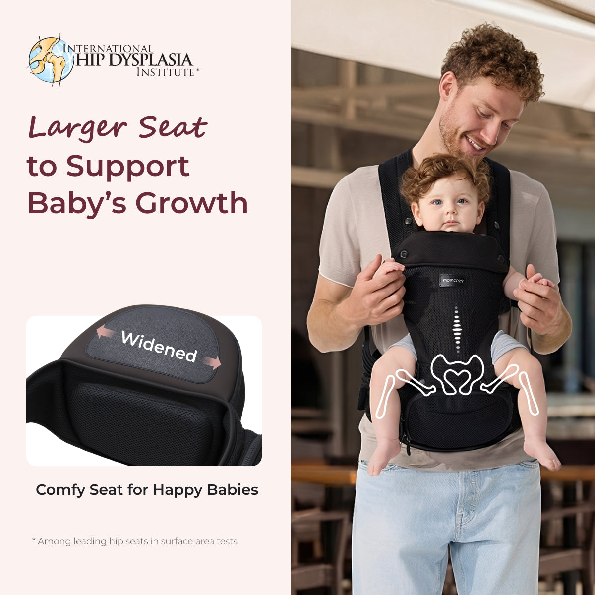 Move2Fit 2-in-1 Hip Seat Carrier