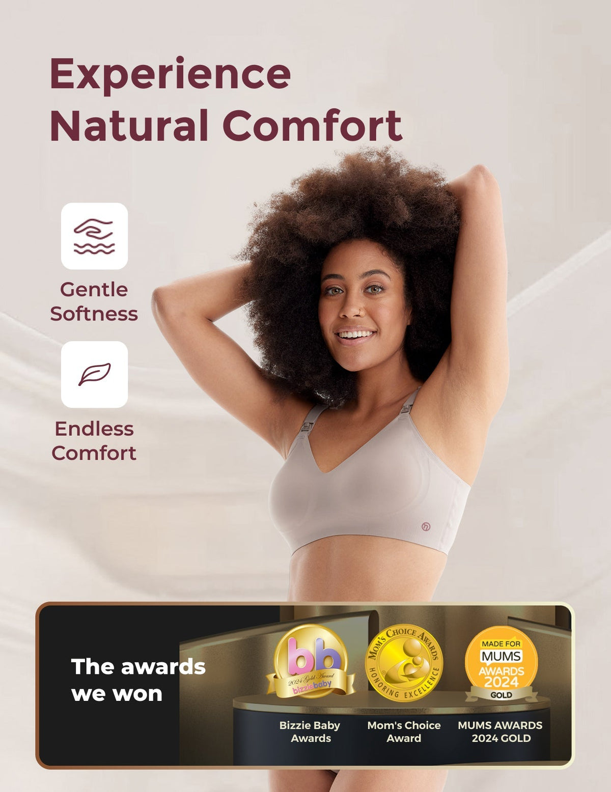 Cloudline Seamless Nursing Bra