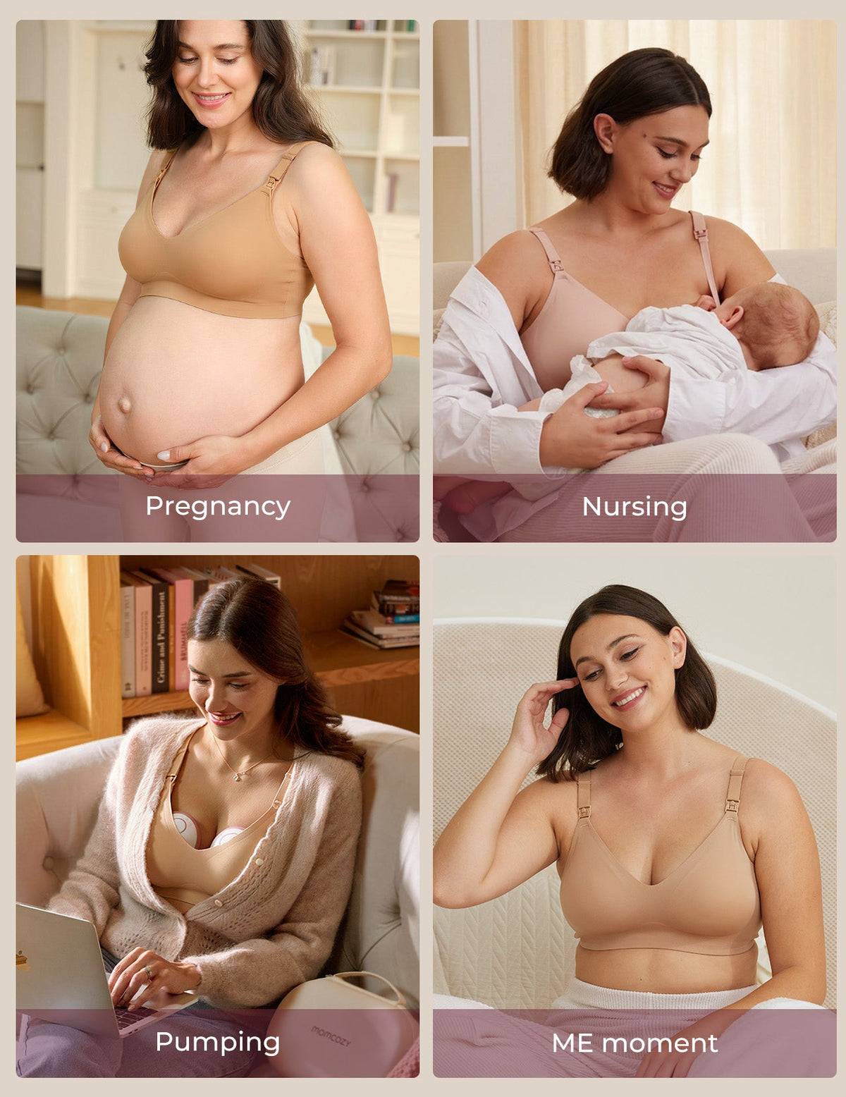 Cloudline Seamless Nursing Bra