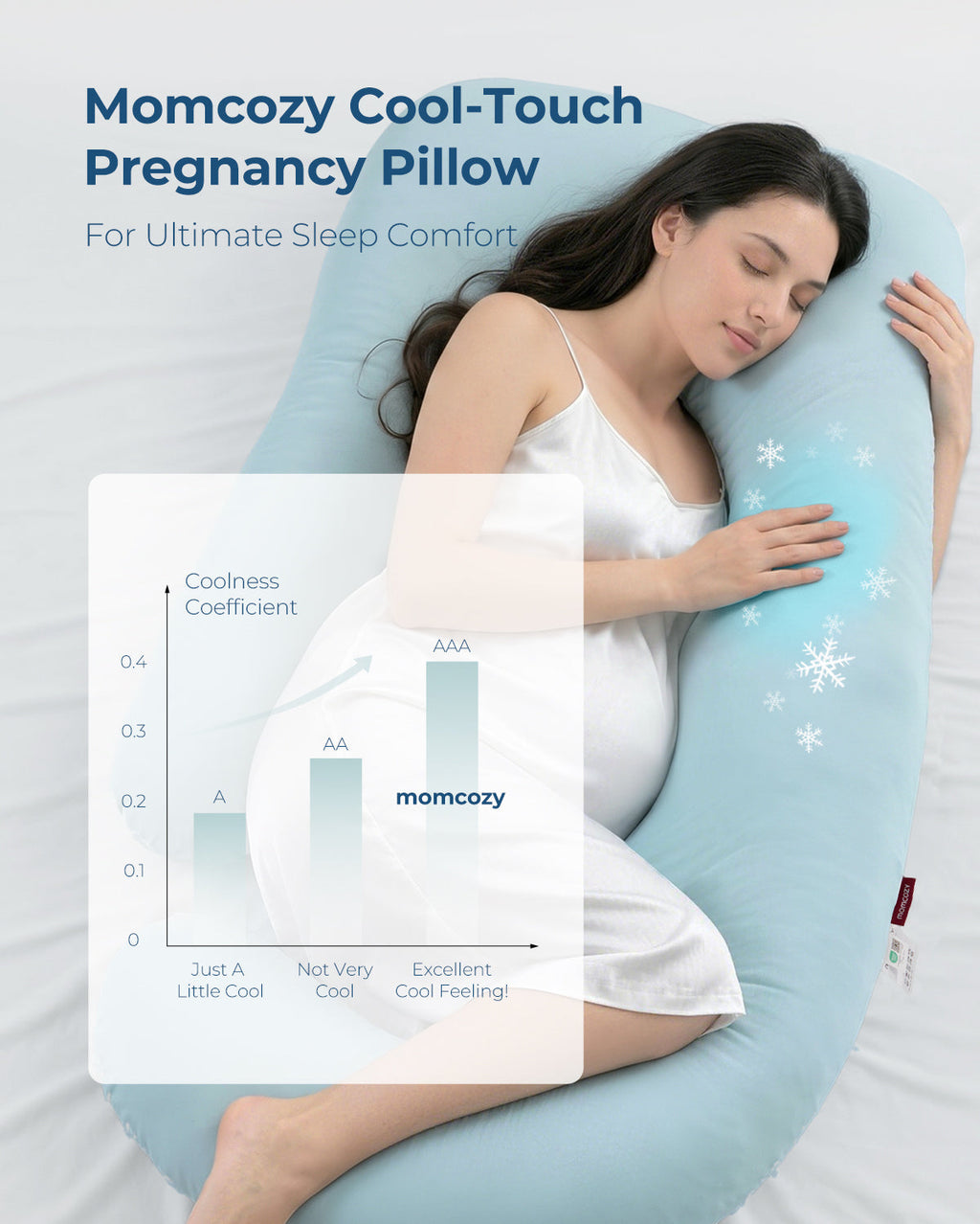 Huggable U-Shaped Pregnancy Pillow