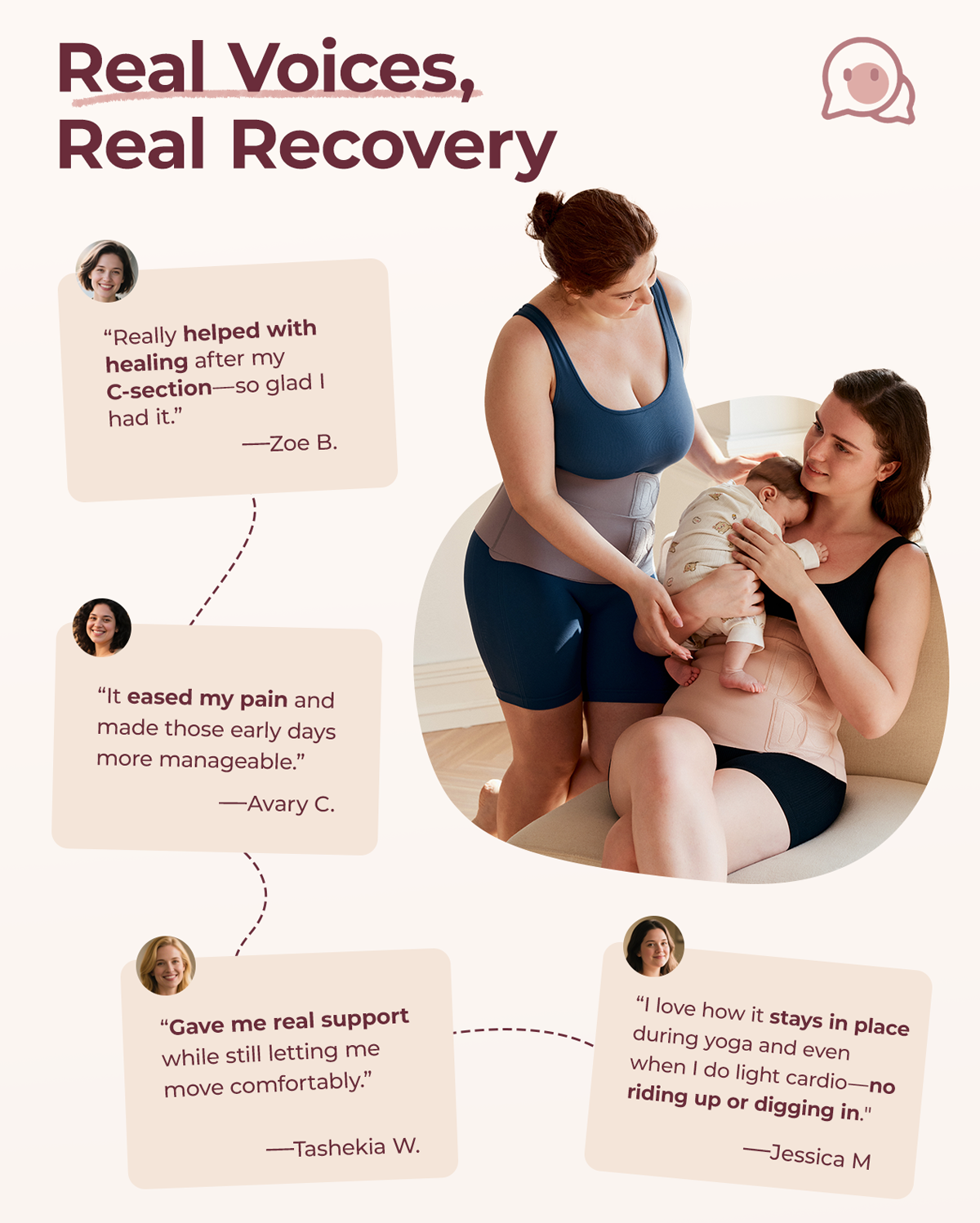 Ergowrap Postpartum Belly Wrap