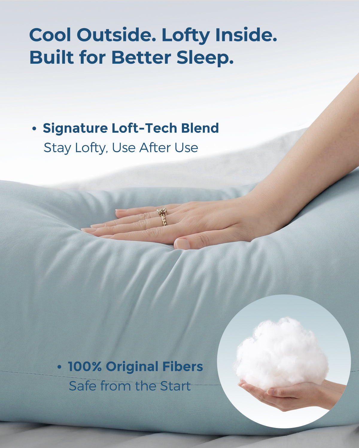 Huggable U-Shaped Pregnancy Pillow