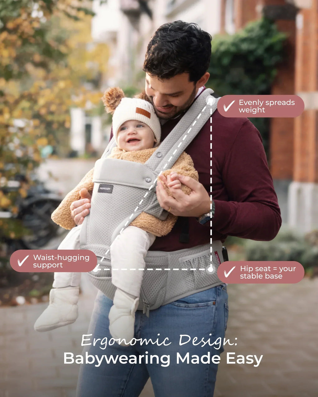 Move2Fit 2-in-1 Hip Seat Carrier