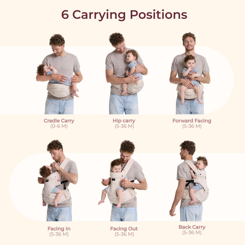 Move2Fit 2-in-1 Hip Seat Carrier