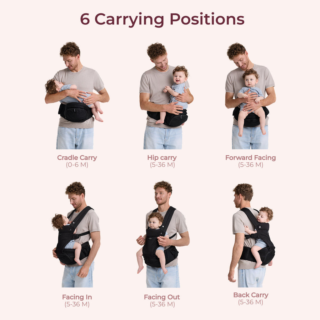 Move2Fit 2-in-1 Hip Seat Carrier