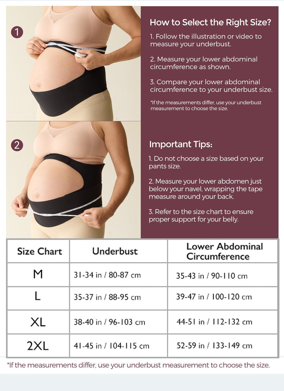 BumpEase Maternity Belly Band