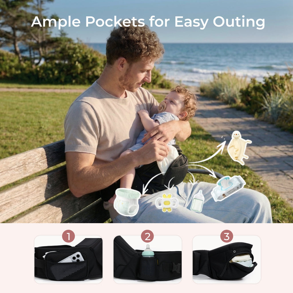 Move2Fit 2-in-1 Hip Seat Carrier