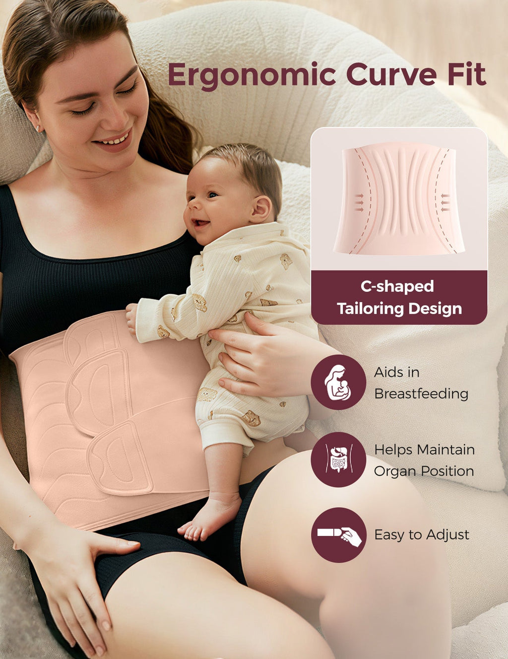 Ergowrap Postpartum Belly Wrap