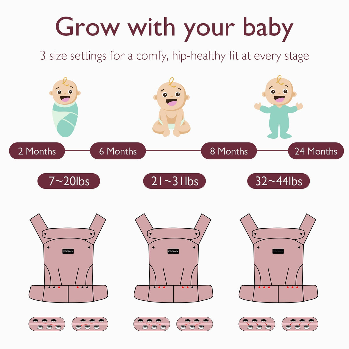 PureHug Baby Carrier