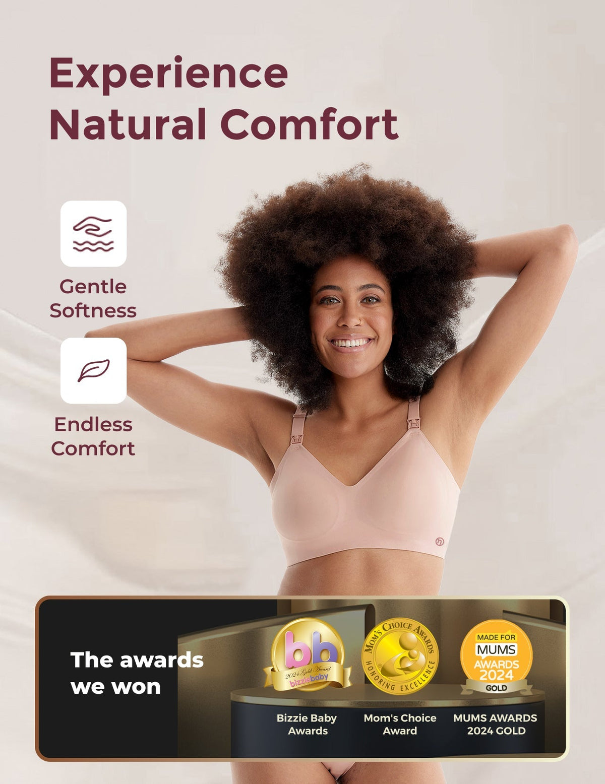 Cloudline Seamless Nursing Bra
