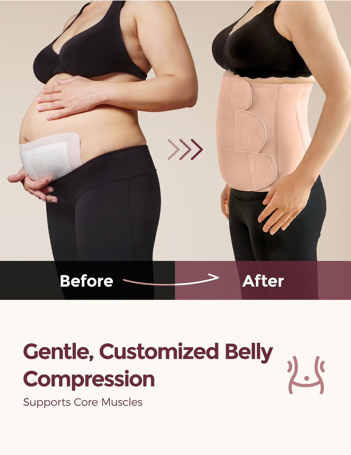 Ergowrap Postpartum Belly Wrap