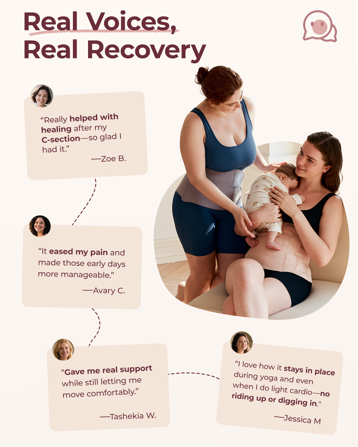 Ergowrap Postpartum Belly Wrap