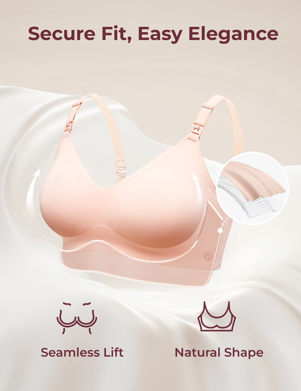 Cloudline Seamless Nursing Bra