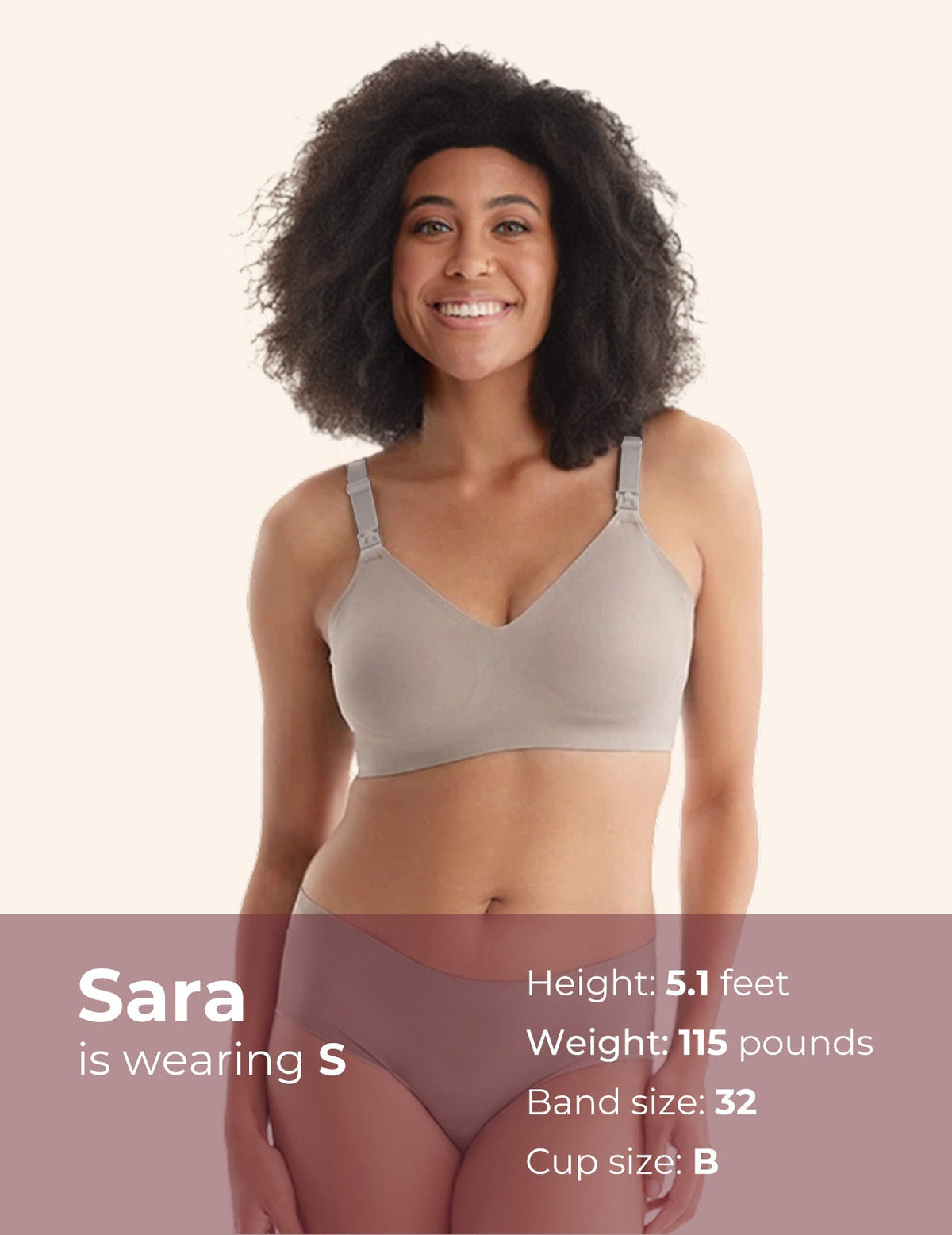 Cloudline Seamless Nursing Bra