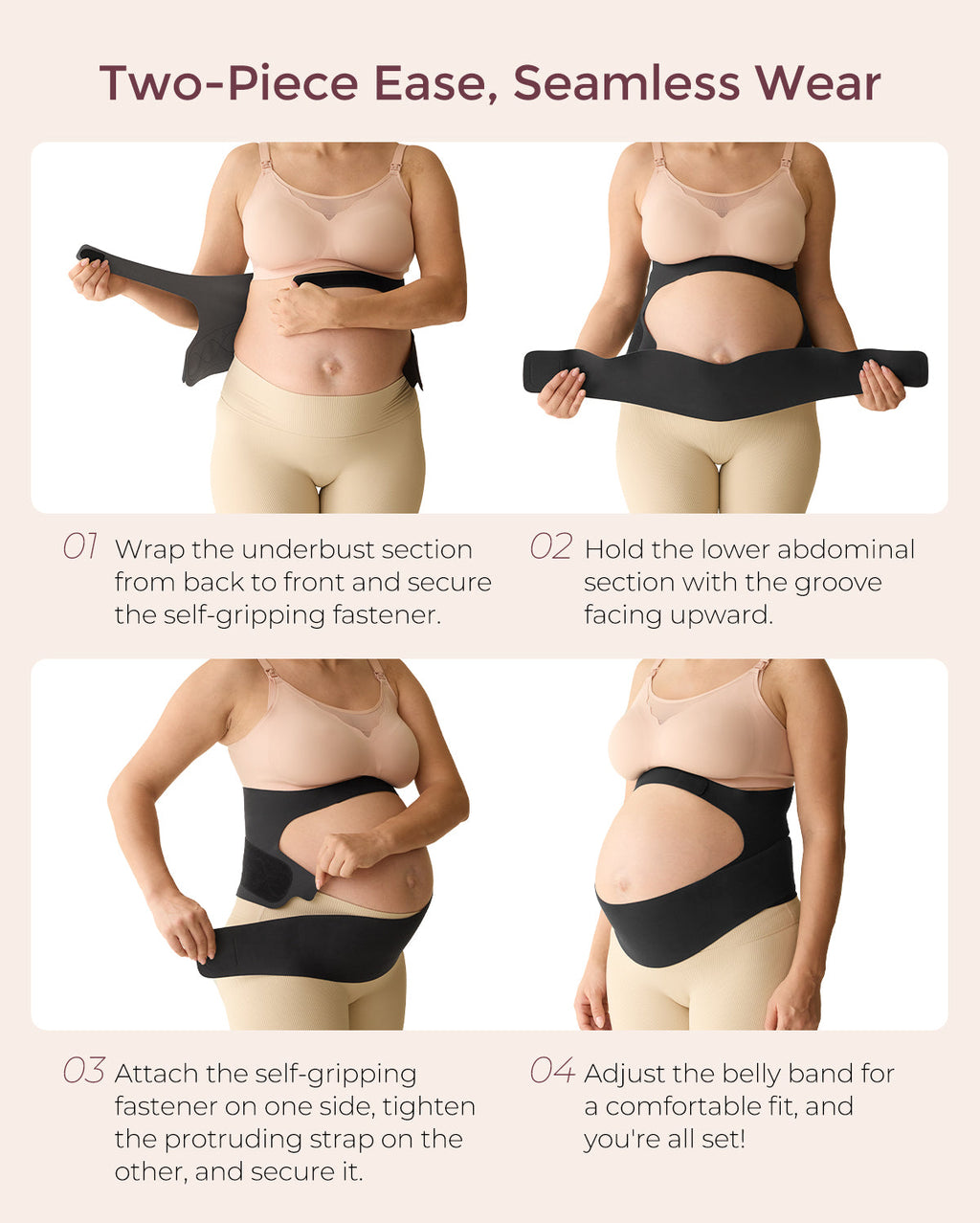 BumpEase Maternity Belly Band