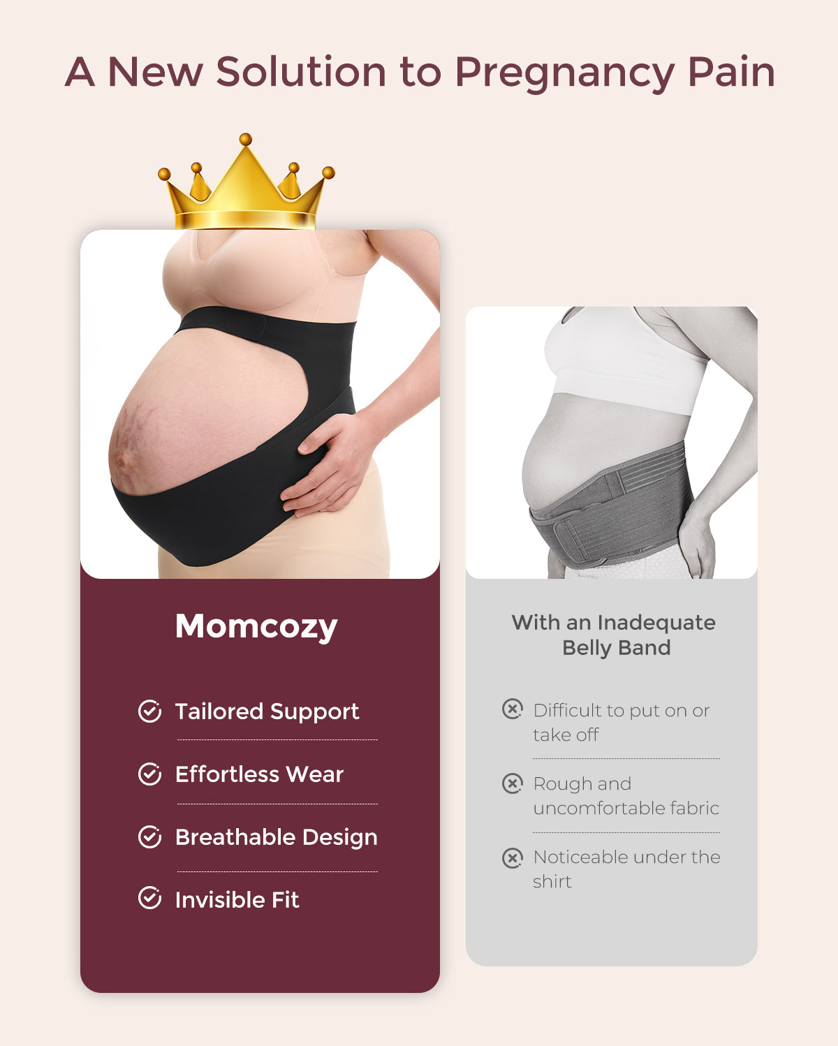 BumpEase Maternity Belly Band