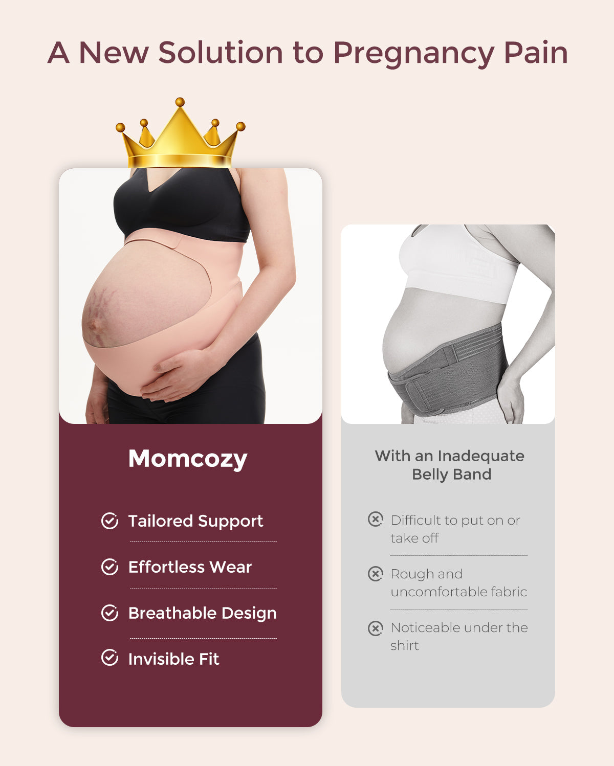 BumpEase Maternity Belly Band