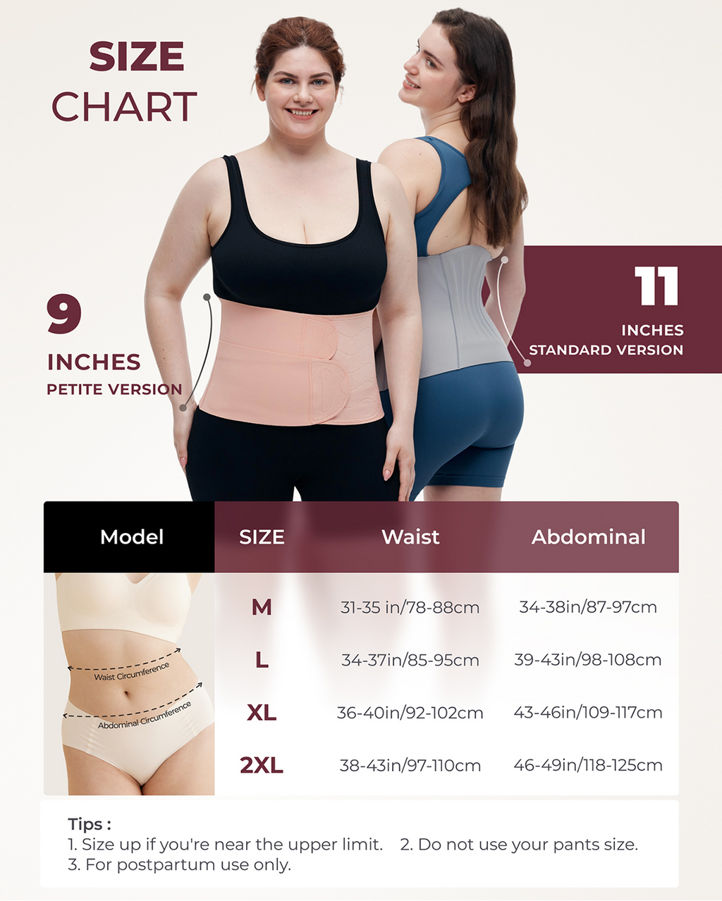 Ergowrap Postpartum Belly Wrap