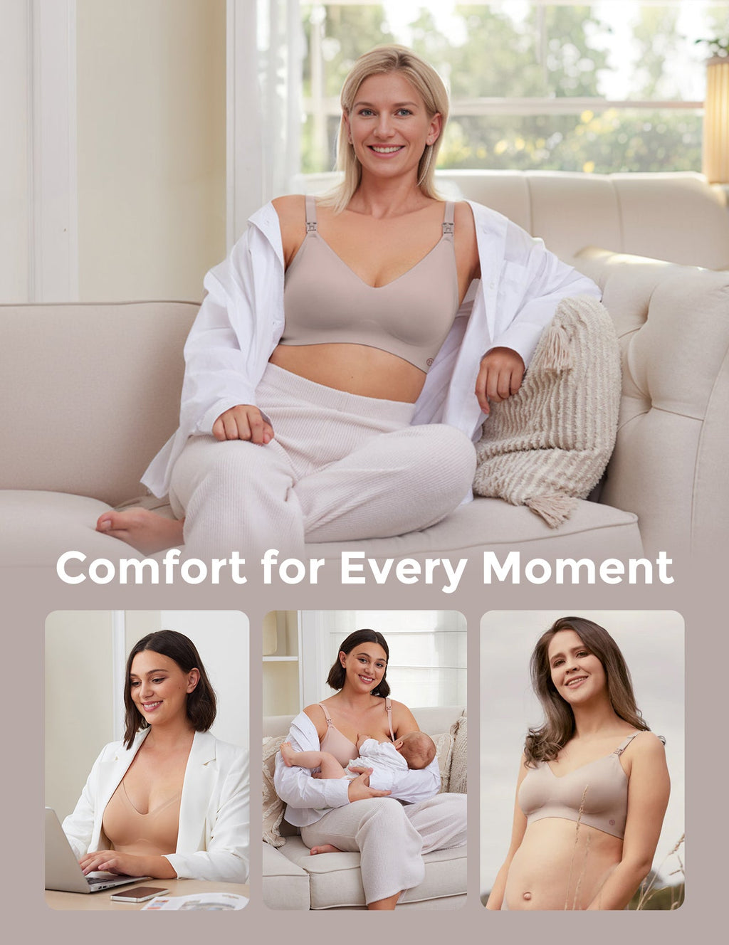 Cloudline Seamless Nursing Bra