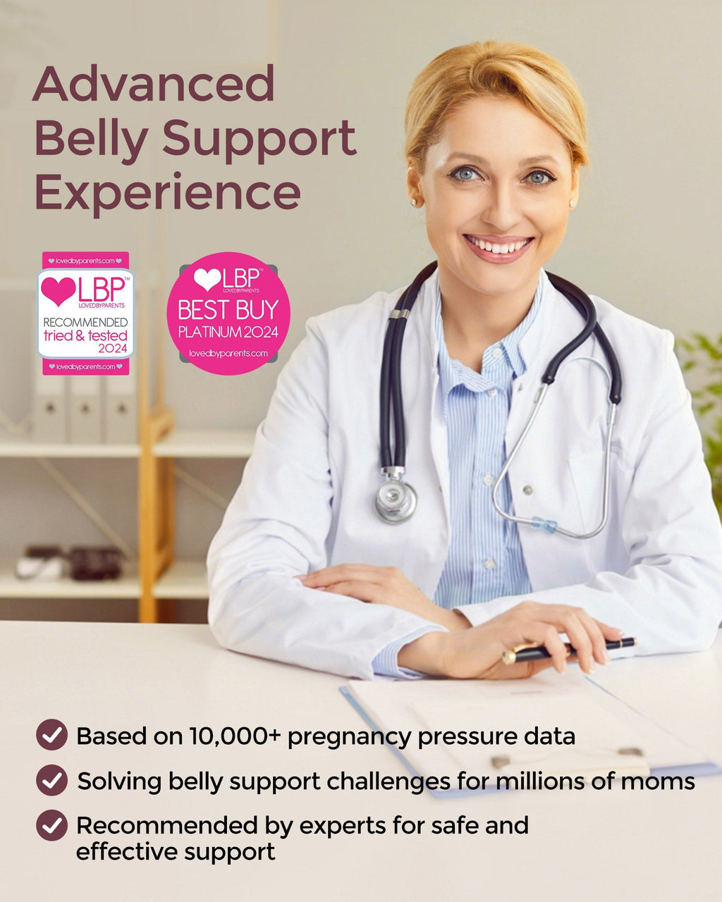 BumpEase Maternity Belly Band