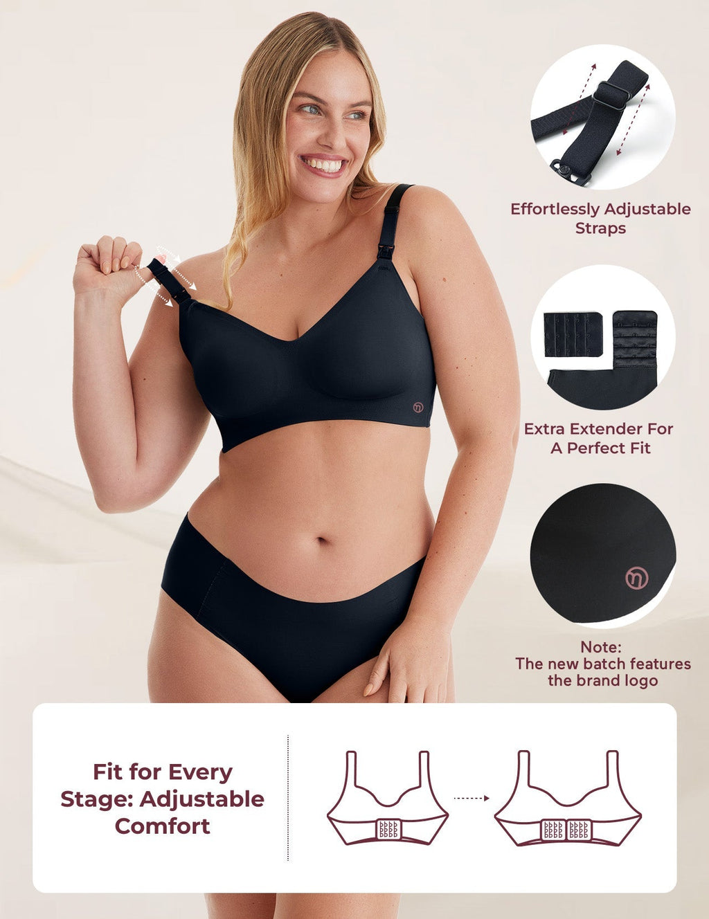 Cloudline Seamless Nursing Bra