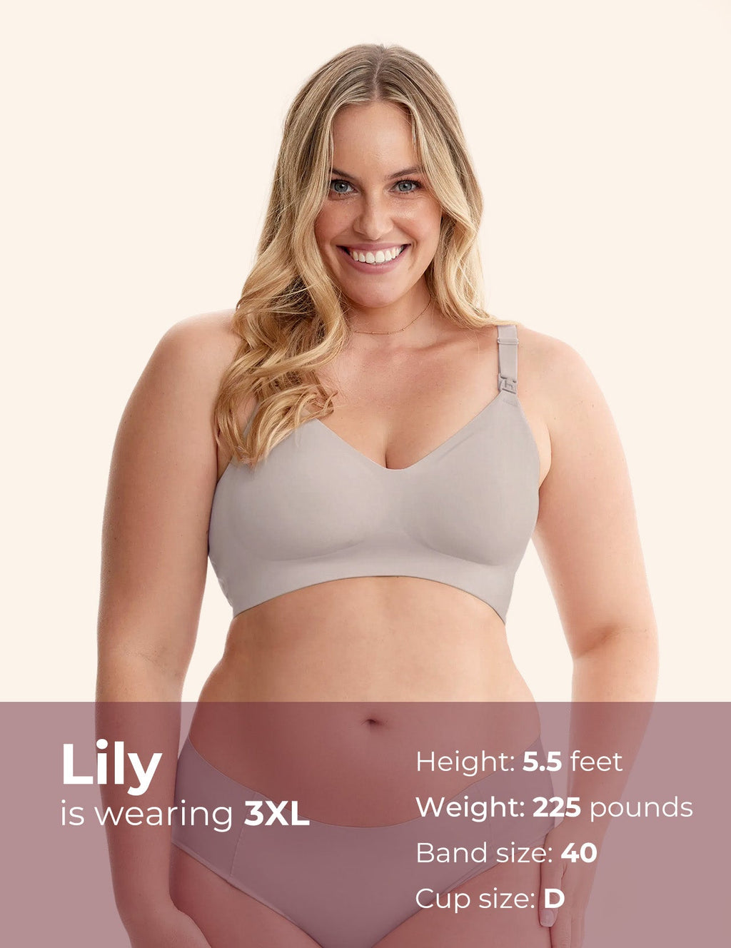 Cloudline Seamless Nursing Bra
