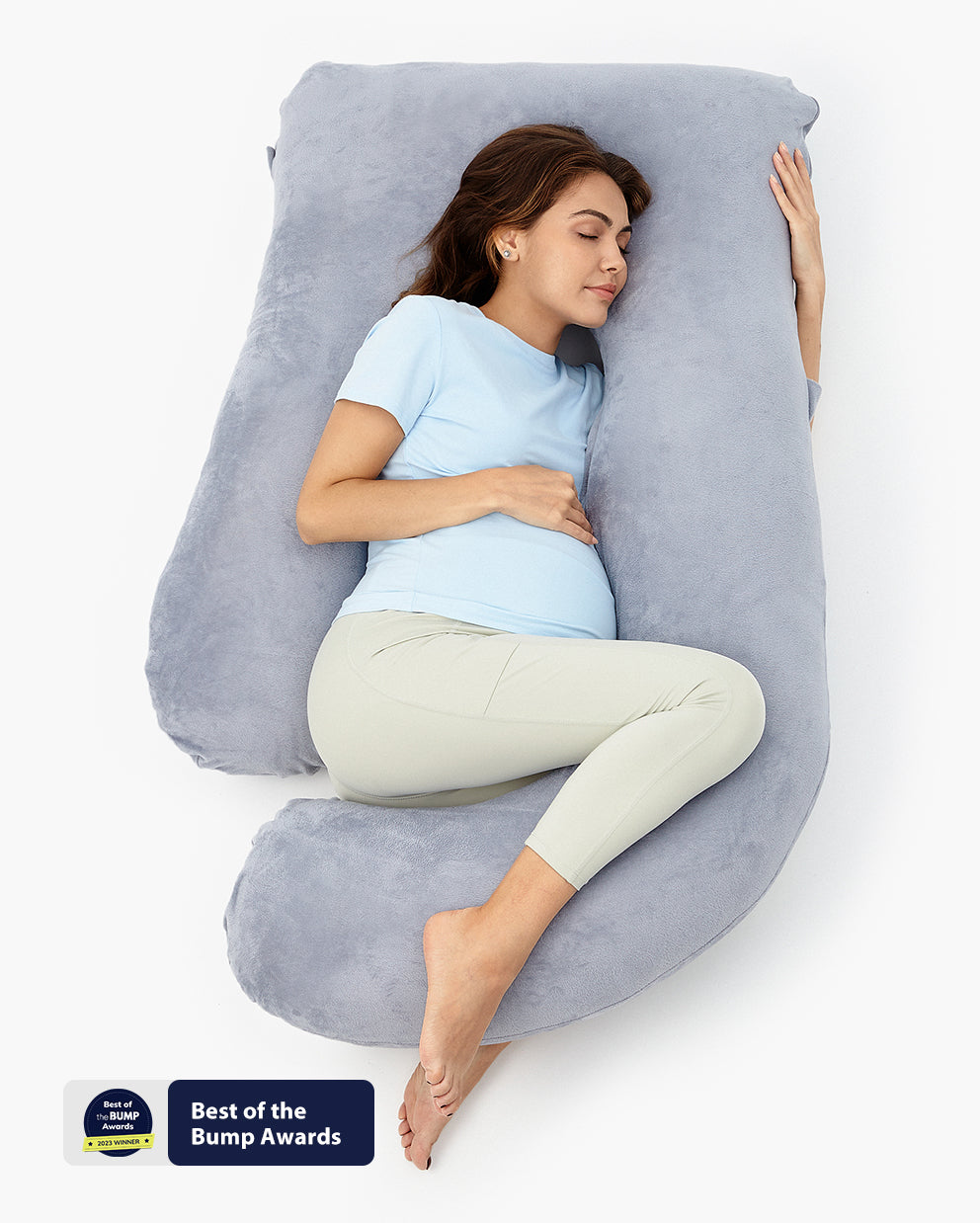 Huggable U-Shaped Pregnancy Pillow