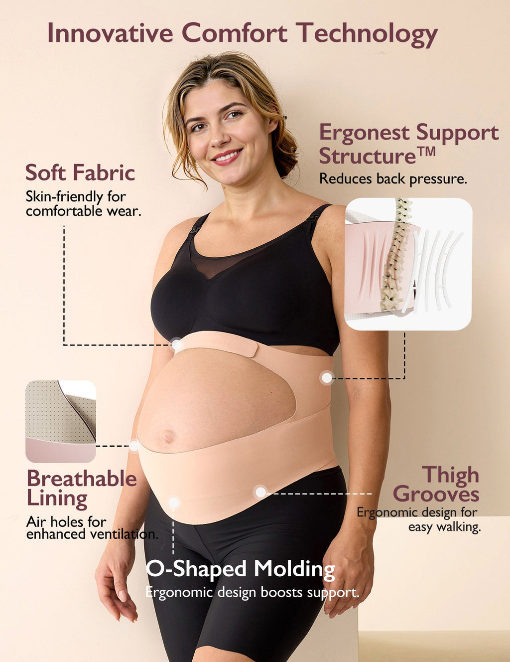 BumpEase Maternity Belly Band