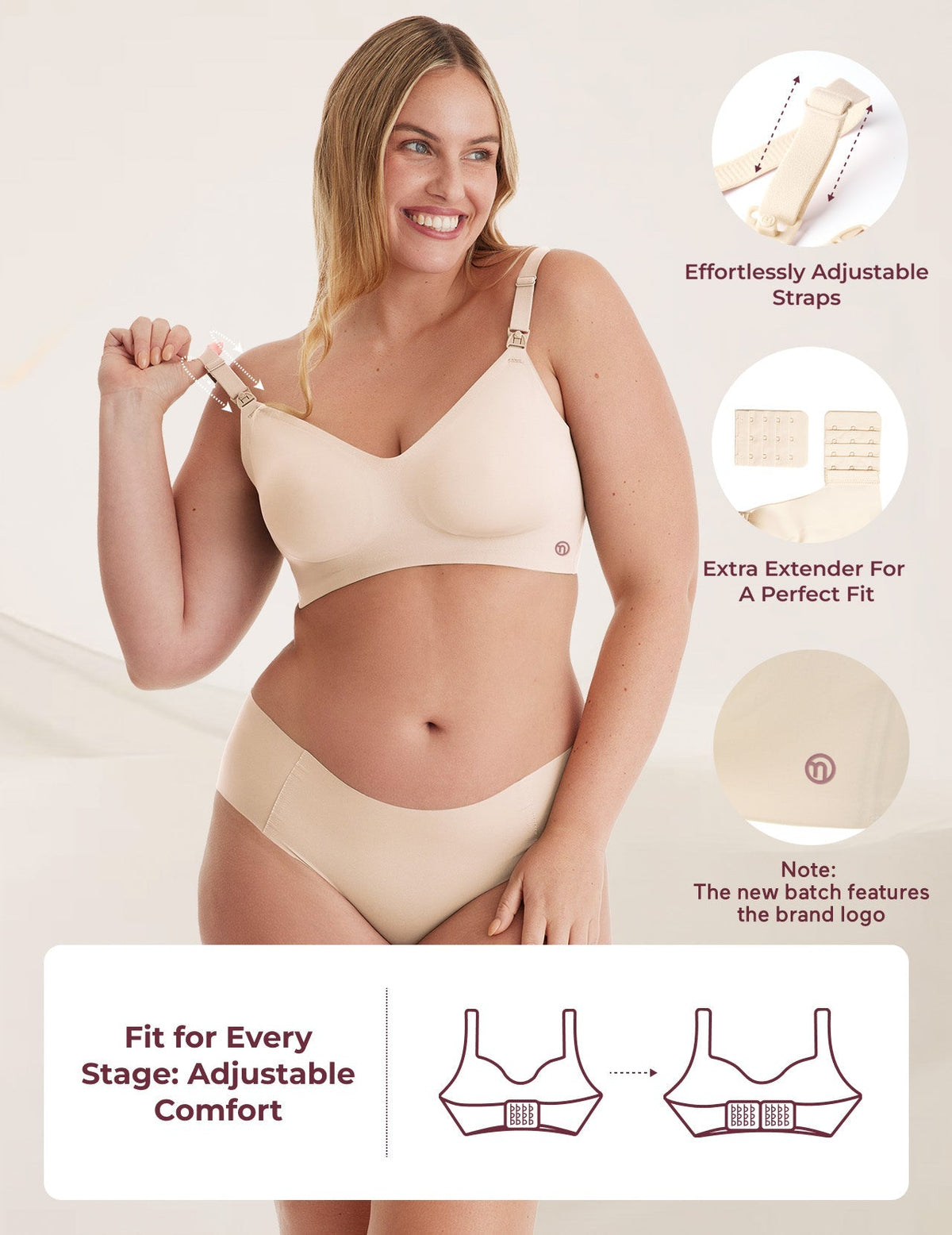 Cloudline Seamless Nursing Bra