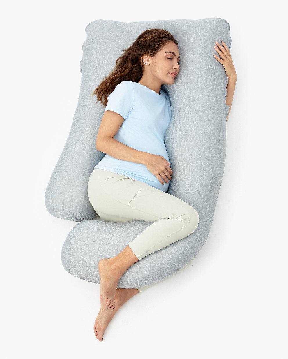 Huggable U-Shaped Pregnancy Pillow